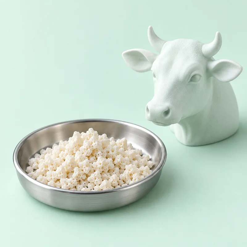 Educational source concept of bovine-derived bone graft granules